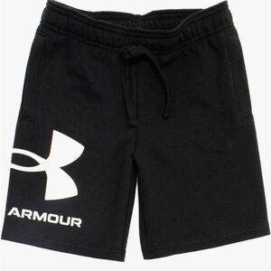 Under Armour Boy Rival Fleece Logo Shorts, Black , Size medium, NWT